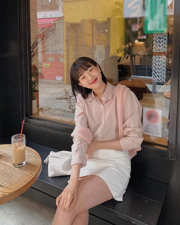 Áo sơ mi nữ Hàn Quốc màu pastel nhẹ nhàng tôn lên vẻ nữ tính của các nàng