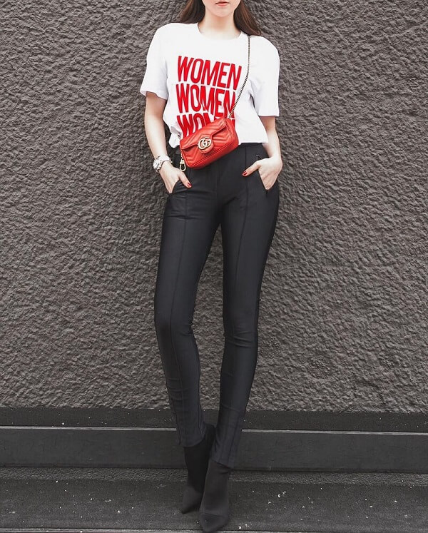 Quần legging là quần bó sát vào chân người mặc giúp tôn dáng thời thượng