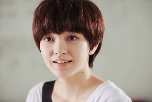 Tóc tomboy cá tính cho mặt tròn
