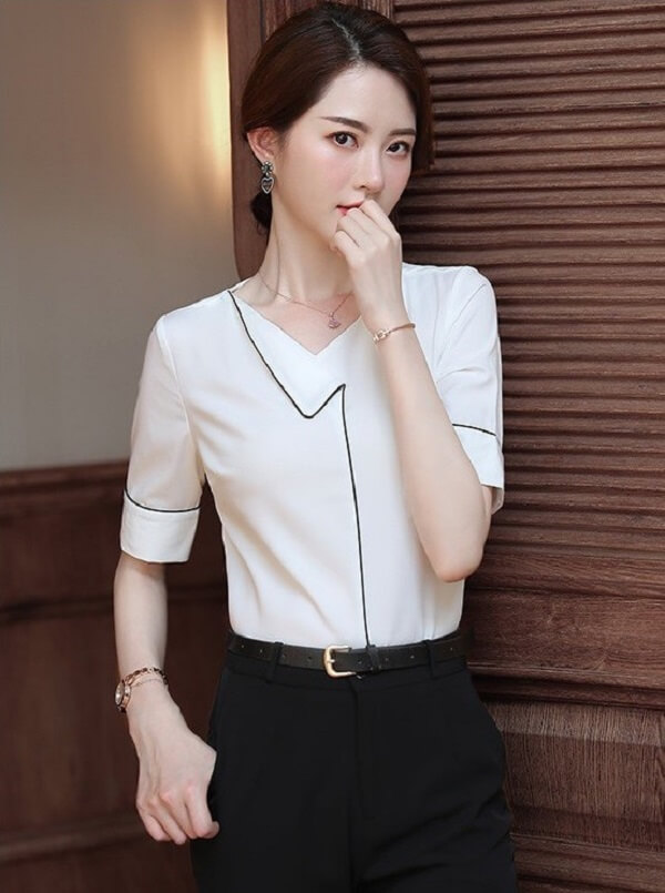 Áo sơ mi nữ tay lỡ