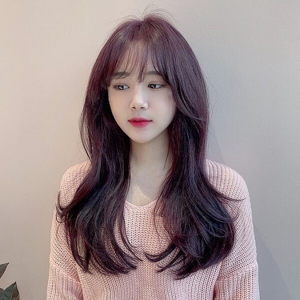 Màu nâu tím quyến rũ