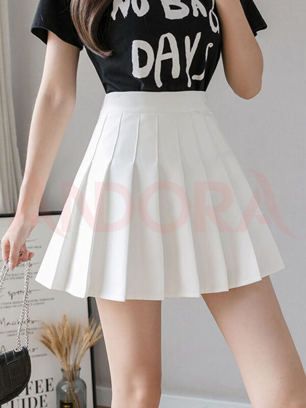 Chân váy xếp ly Andora tennis lưng cao có lót quần chất vải tuyết mưa cao cấp - A0304S