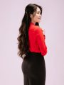 Áo sơ mi lụa xếp li bèo - SCARLETT TOP - Ảnh 4