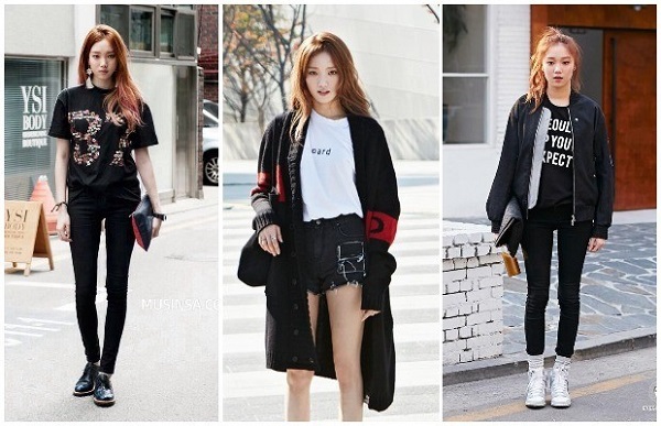 Mặc đồ công sở đẹp như sao Hàn với phong cách "All black"