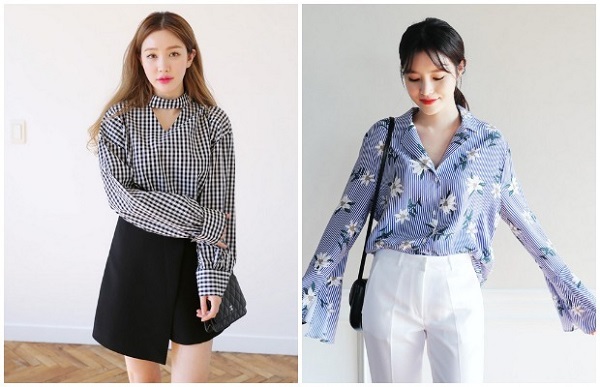 Sơ mi tay bồng là một trong những món đồ được ưa thích nhất hiện nay