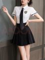 Chân váy xếp ly Andora tennis lưng cao có lót quần chất vải tuyết mưa cao cấp - A0304S - Ảnh 6